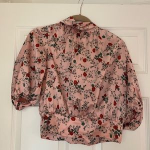 Zara floral top
